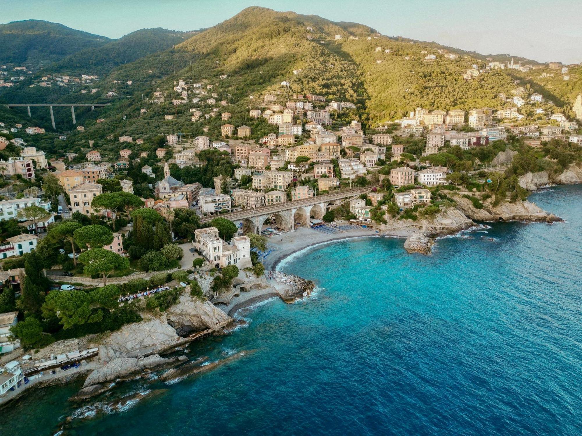 Castello Canevaro Zoagli Bagian luar foto