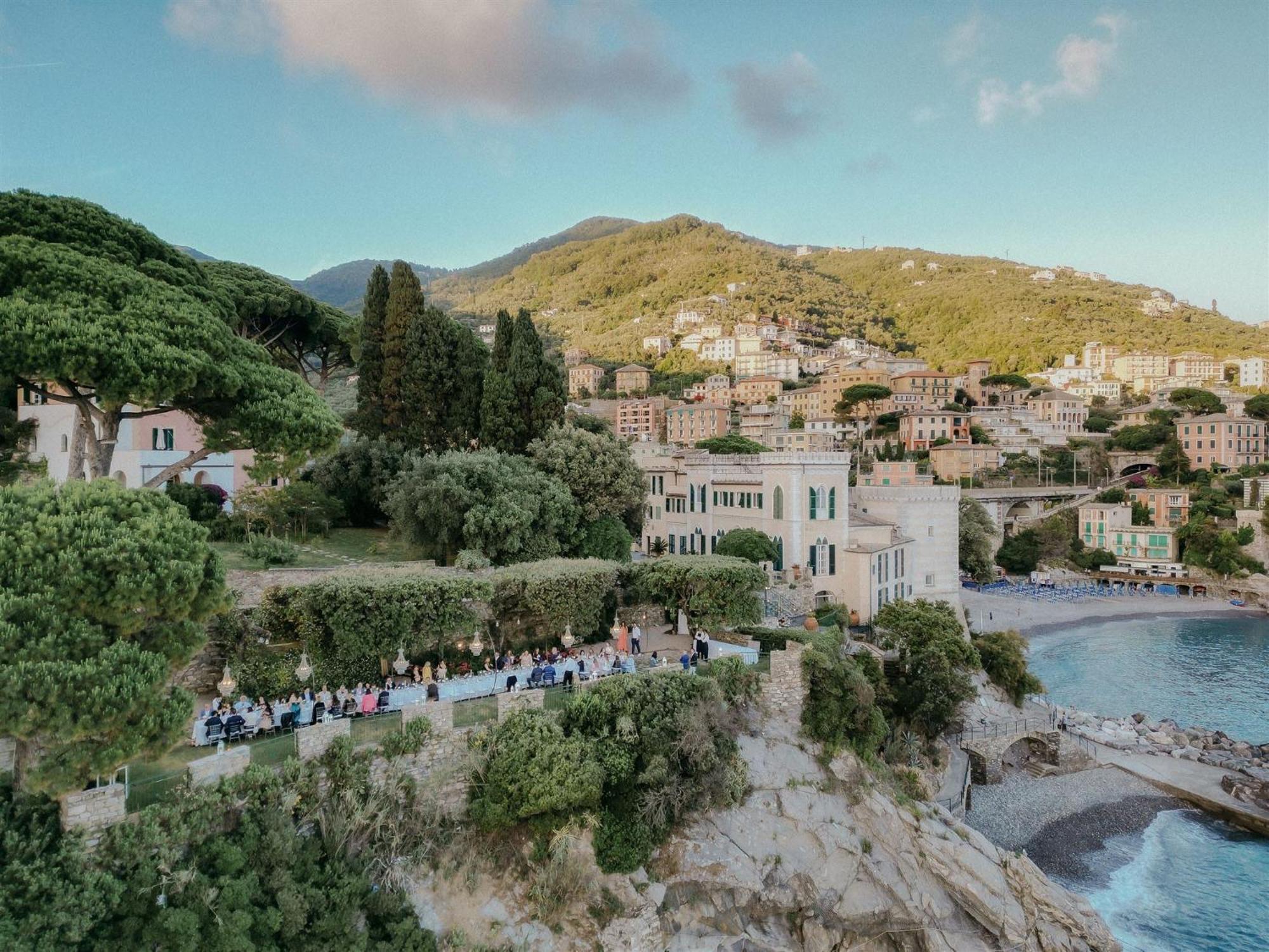 Castello Canevaro Zoagli Bagian luar foto